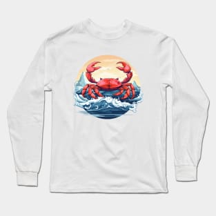 Red Crab Long Sleeve T-Shirt